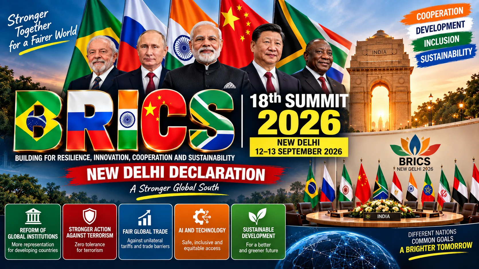 BRICS 2026: New Delhi Declaration
