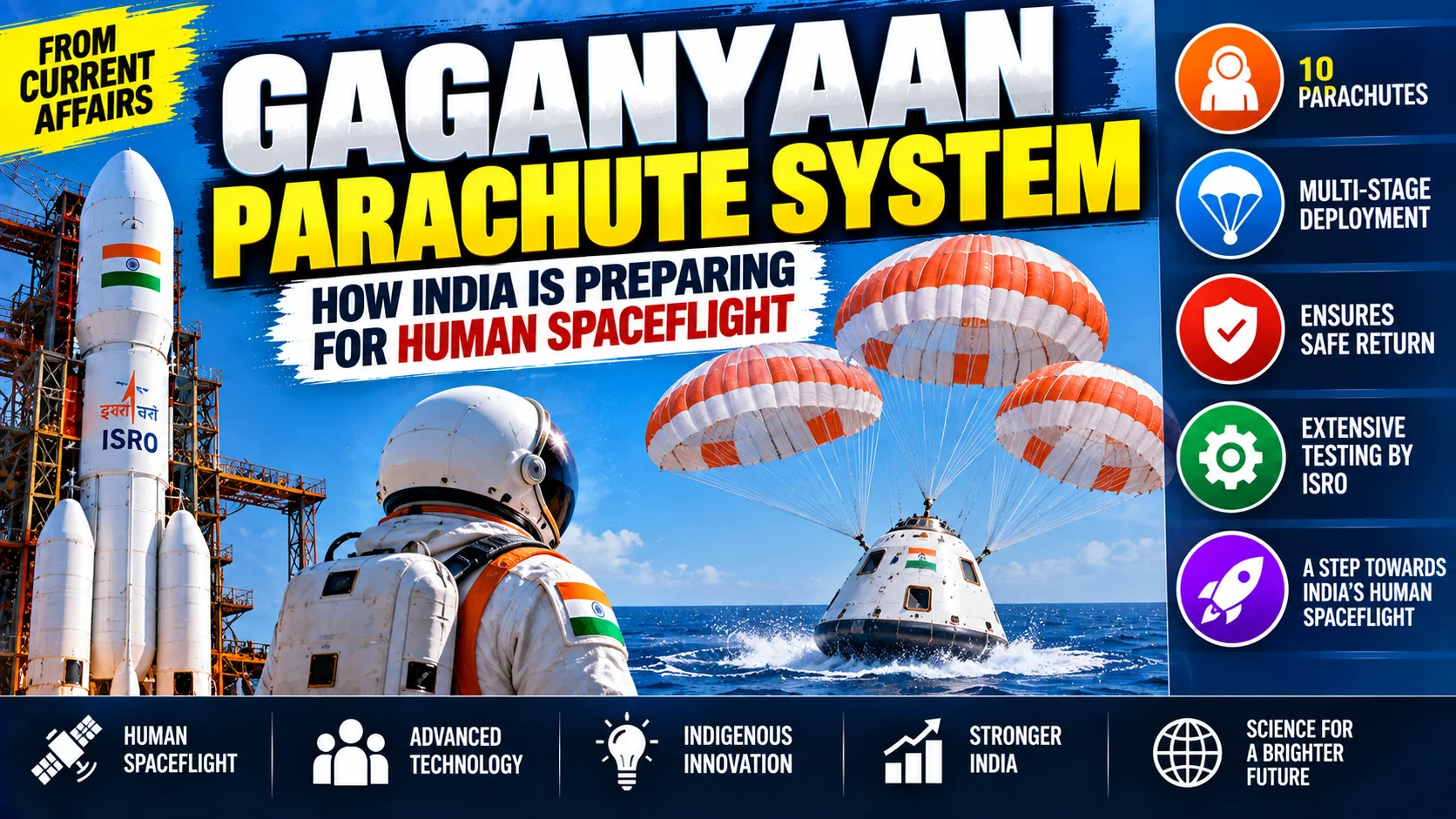 Gaganyaan Parachute System