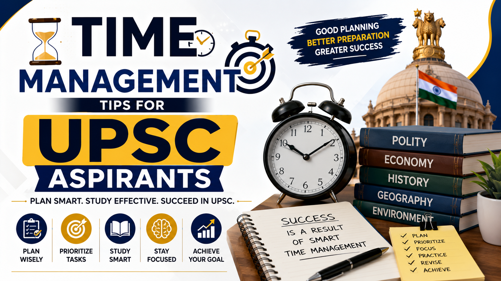 Time Management Tips for UPSC Aspirants